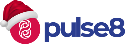 Pulse8 Christmas Logo