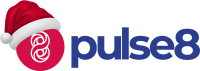 Pulse8 Christmas Logo